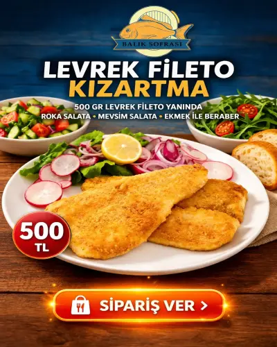 LEVREK FİLETO KIZARTMA