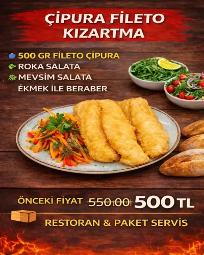 ÇİPURA FİLETO KIZARTMA