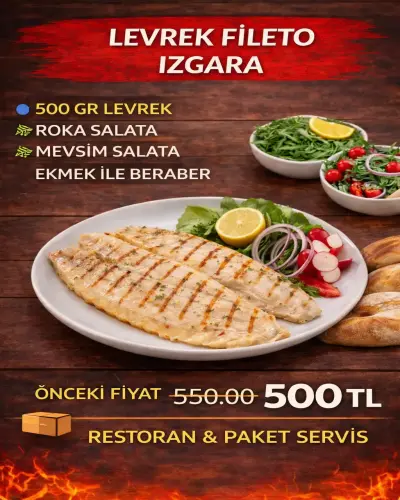 LEVREK FİLETO IZGARA