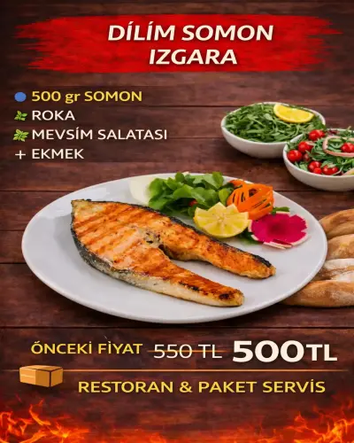 DİLİM SOMON IZGARA