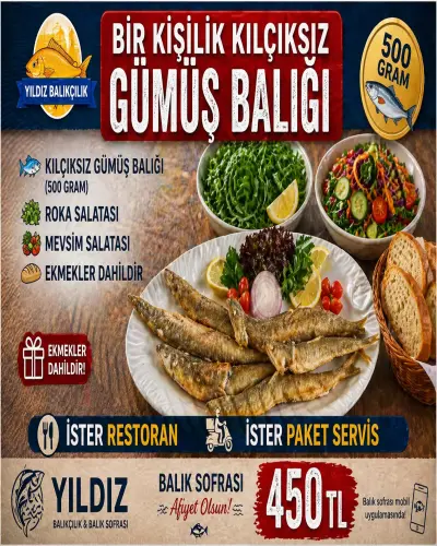 GÜMÜŞ BALIĞI KIZARTMA