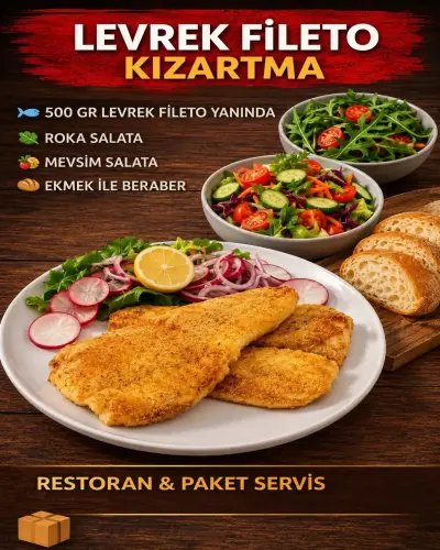 LEVREK FİLETO KIZARTMA