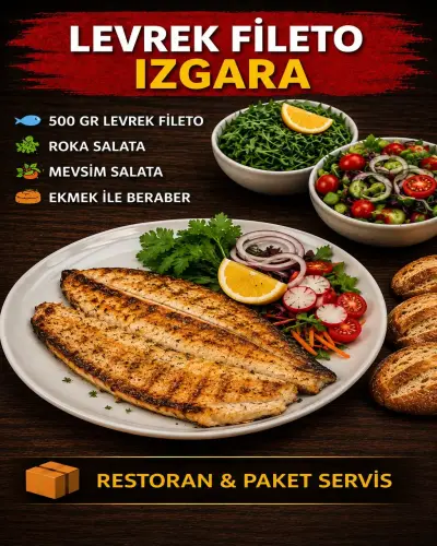 LEVREK FİLETO IZGARA