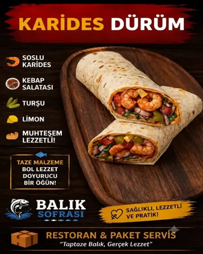 KARİDES DÜRÜM