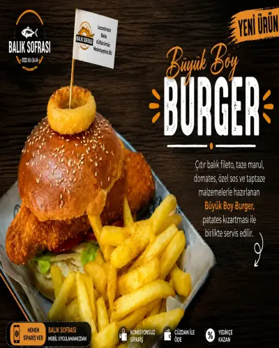 YENİ ÜRÜN BURGER ✅