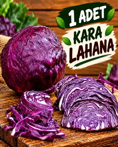 1 ADET KARA LAHANA